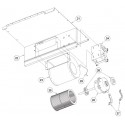 FUJITSU K9363408003 aka 9363408003 TOP PANEL VRF ARU9RML DW