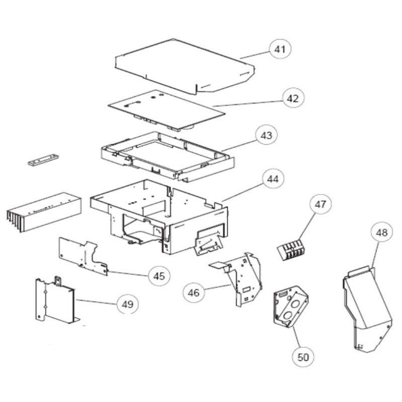 FUJITSU K9317690010 aka 9317690010 REACTOR COVER