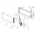 FUJITSU K9367369010 aka 9367369010 BRACKET ARUH HVAB FOR THERMOSTAT