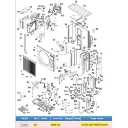 FUJITSU K9355583077 aka 9355583077 REMOTE CONTROL 9/12RL2