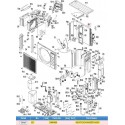 DAIKIN 2499480 HEAT EXCHANGER ASSY.