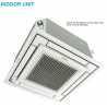 Daikin 9,000 btu 20.9 SEER Heat Pump & Air Conditioner Ductless Mini Split Ceiling Flat Cassette Vista FFQ09Q2VJU / RX09QMVJU