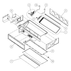FUJITSU K9374216017 aka 9374216017 INTAKE FRAME ARUM24~36 VII