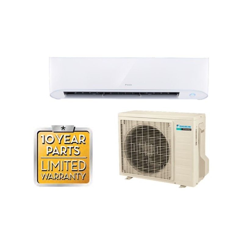 Daikin 11,000 btu 17 SEER Wall Mounted Cooling Only Ductless Mini Split Air Conditioner FTKB12AXVJU / RKB12AXVJU