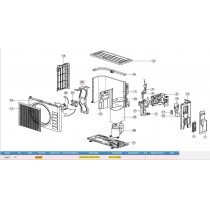 DAIKIN 4010026 BRACKET/ FAN MOTOR