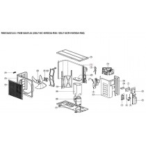 DAIKIN 4015879 OUTDOOR COIL ASSY.