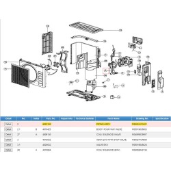 DAIKIN 4023162 PIPING ASSY.