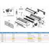 DAIKIN 4023399 LOUVER ASSY.