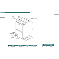 Fujitsu 30RGLXM 30,000 BTU 18.5 SEER Heat Pump & Air Conditioner Multi Position Air Handling System AMUG30LMAS / AOU30RGLX