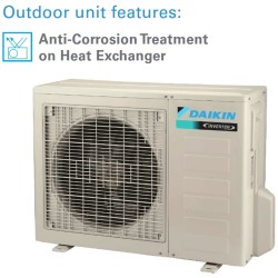 Daikin 21,200 btu 17 SEER Wall Mounted Heat Pump & Air Conditioner Ductless Mini Split FTXB24AXVJU / RXB24AXVJU