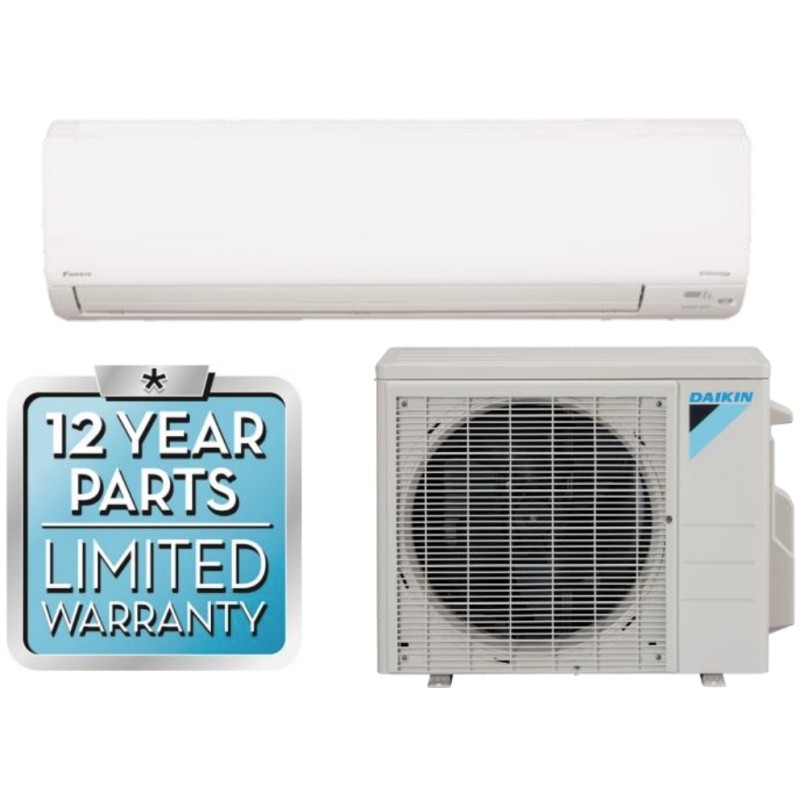 Daikin 18,000 btu 20.3 SEER Heat Pump & Air Conditioner Ductless Mini Split FTX18UVJU / RXL18UMVJUA