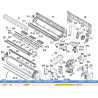 DAIKIN 2534865 DISCH. GRILLE HOR. BLADE