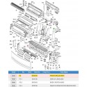 DAIKIN 5018105 FRONT GRILLE ASSY.