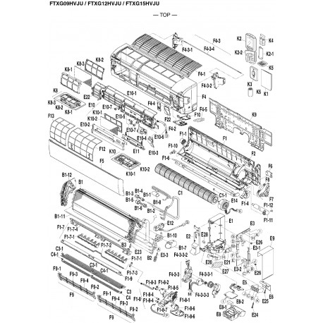 DAIKIN 1907755 PRINTED CIRCUIT ASSY. (CONTROL)